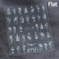 5D Gold Stamped Silver Sun Stars Snake Nail Art Stickers Totems Reliefs Self Adhesive Dark Chinese Style Manicure Decals