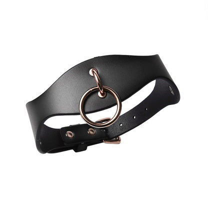 Genuine Leather Series Collar Slave Bed Neck Restraint Belt Strap BDSM Female Couple Bondage Erotic Fun Sex Toys Adult Games