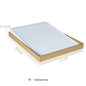 Luxury Gold White PU Leather Necklace Ring Earring Holder Jewelry Tray Series Jewelry Disply Jewellery Organizer Box