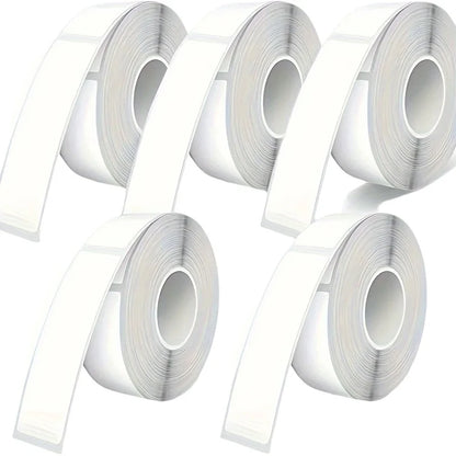 4 Rolls for Phomemo Adhesive Label for D30 Portable Thermal Label Maker, 0.47 X 1.57 In (12 X 40 mm) 180 Label/Roll Color P11 P1
