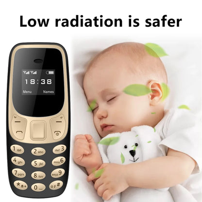 SERVO BM10 Tiny Mobile Phone 2G GSM Bluetooth Earphone Voice Changer Dialer mini Telephone Call Recording Dual SIM Dual Standby Unlocked Small Cellphone