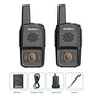 Mini Walkie Talkie RNABAU 16 Channels Professional MT-N1 UHF 400-470MHZ Match Baofeng Two Way Radio