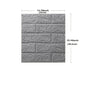 Self-adhesive 1-40pcs 38.5X35cm DIY 3D Wallpaper Retro Brick Pattern Wall Stickers Waterproof Room Decor Foam Home Decoration