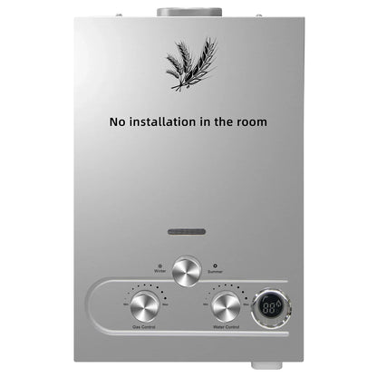 VEVOR LPG Liquefied Petroleum Gas Water Heater 6L 8L 10L 12L 16L 18L Liquefied Petroleum Gas Propane Butane Water Heater