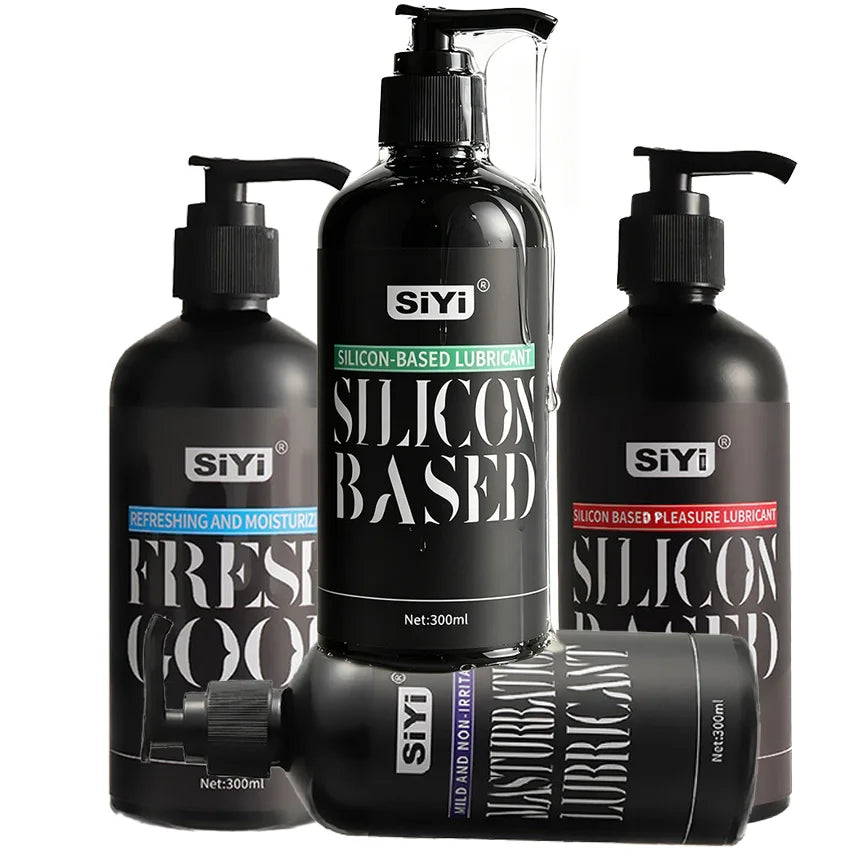300ml Long-Lasting Silicone Based Lubricant for Sex Toy Stringy Anal Lube Suitable for Bathroom And Underwater Use For Men Women