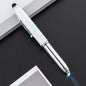 New 3in1 Multi-function Pen Capacitive Pen with LED Light 1.0mm Ballpoint Pen Stationery Screen Touch Gadgets Construction Tools