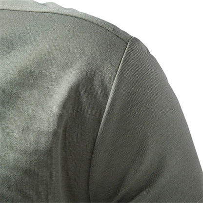 AIOPESON Men's Cotton O-Neck T-Shirt Soft Touch Comfortable Solid Color 8 Options Breathable Lightweight Casual Daily Tee