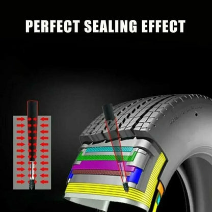 100pcs  Automotive Tire Repair Nail Universal Set Automotive Motorcycle Tire Repair Nail Bicycle Tire Perforation Repair Tool