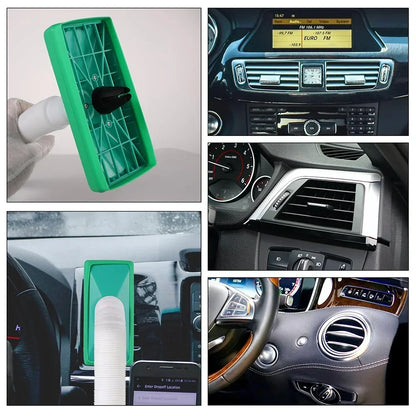 Air Vent Cooler Car Air Conditioning Vent Cooler Conditioner Ventilation Fan Adjustable Length Auto Seat Cooler Tube Car Parts