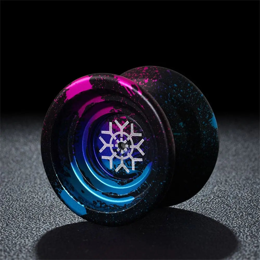 Fashion 10 Ball Bearing Metal Yoyo High Speed Unresponsive Yo Yo Toys Professional Alloy Aluminum Yoyo Ball 1A/3/5A