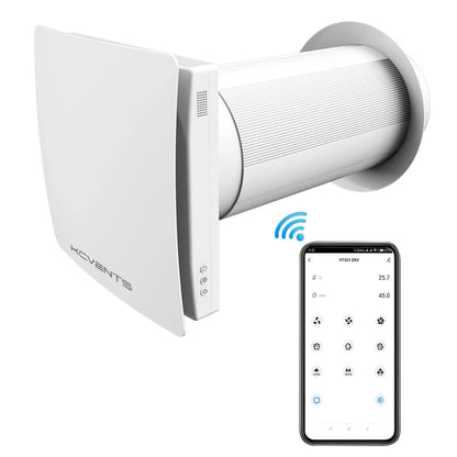 Decentralized Ventilation System With Heat Recovery Single Room ERV VT501