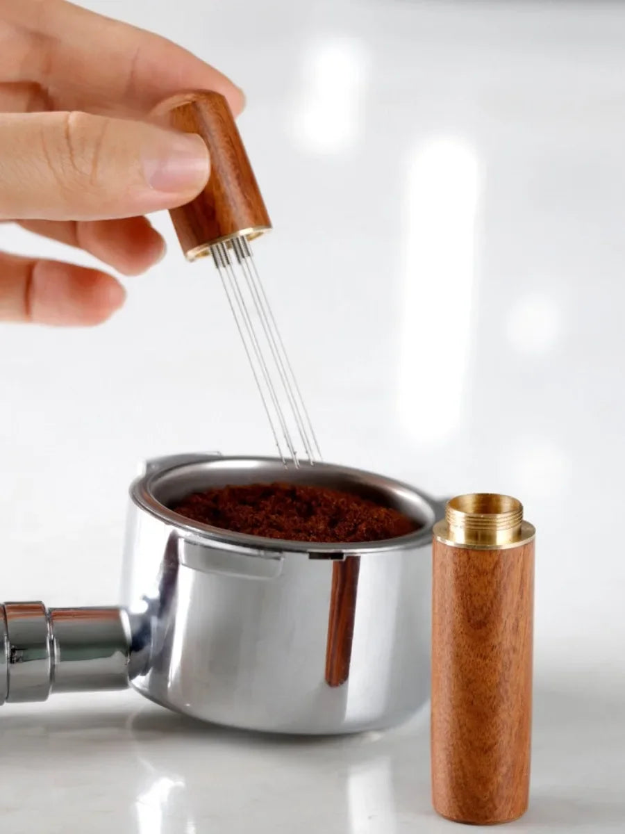 Needle Distributor Stainless Steel Coffee Tamper Espresso Mixers Dispensers Levelers WDT Tools Cafe Stirrers Barista Accessories