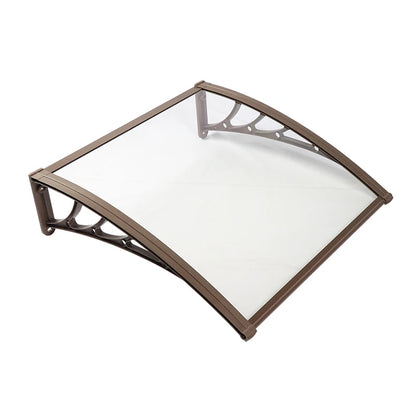Window Awning Door Canopy 60x60 80x80 60x100 Window Awning Overhead Modern Polycarbonate Cover Outdoor Front Porch Patio Canopy