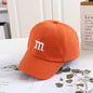 Children's Kids Baseball Cap for Girl Boy Spring Summer Baby Sun Hat M Letter Embroidered Toddler Peaked Caps кепка 아기모자