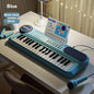 Children's Piano Keyboard 37 Keys Multifunctional Electronic Piano with Microphone Children's Early Education Educational Toys