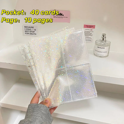 10pcs A5 Kpop Loose-leaf Collect Book Photo Cards Album Inlay Idol Card Collect Book Inner Page Stationery Birthday Gift포토카드 바인더