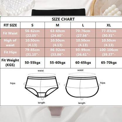 Seamless High Waist Women Thong Black Abdomen Hip Lift Briefs Body Shaping Underwear Breathable Female Panties Plus Size S-XL