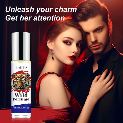 10ML Wild Men's Perfume Fresh Woody Fragrance Eau De Toilette  Dating Fragrance Travel-Size Perfumes Portable Rollerball Oil