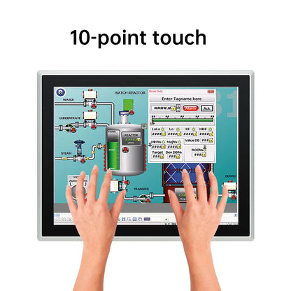 8~21.5 inch Aio Touch Industrial Screen IP65 Touch Screen integrated pc,Aio Industrial Embedded Panel PC TouchScreen Monitor