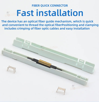 L925BP Fiber Optic Mechanical Splice for Drop Cable Splice Bare Fiber Cold Connector with Housing Mechanical Splice Big sale