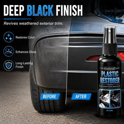 Automotive Plastic Refurbishment Brightening Agent, UV Protective Gloss Coating for Automotive Interior Plastic Repair