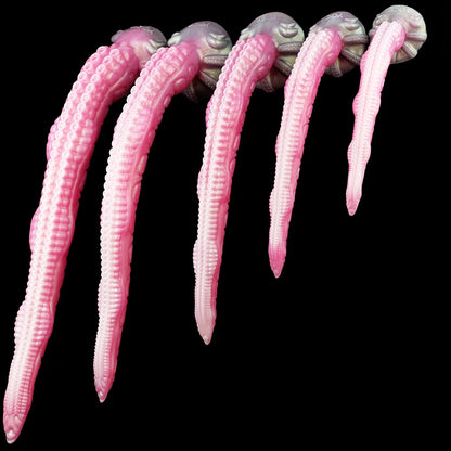 FAAK 65cm Long Butt Plug With Suction Cup S M L XL XXL Fantasy Octopus Leg Dildo Anal Beads 5 Sizes Sex Toys For Women Man