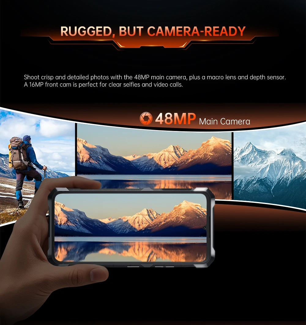 [Shipping From Poland] Cubot KingKong ES 3 Rugged Smartphone 16GB(6+10)+256GB Android 15 10200mAh 6.745'' 4G Mobile Phone NFC