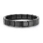 GEMOSA 9mm Width Italian Charm Bracelet Fashion Stainless Steel Bangle Elastic Link Chain High Quality Factory DIY