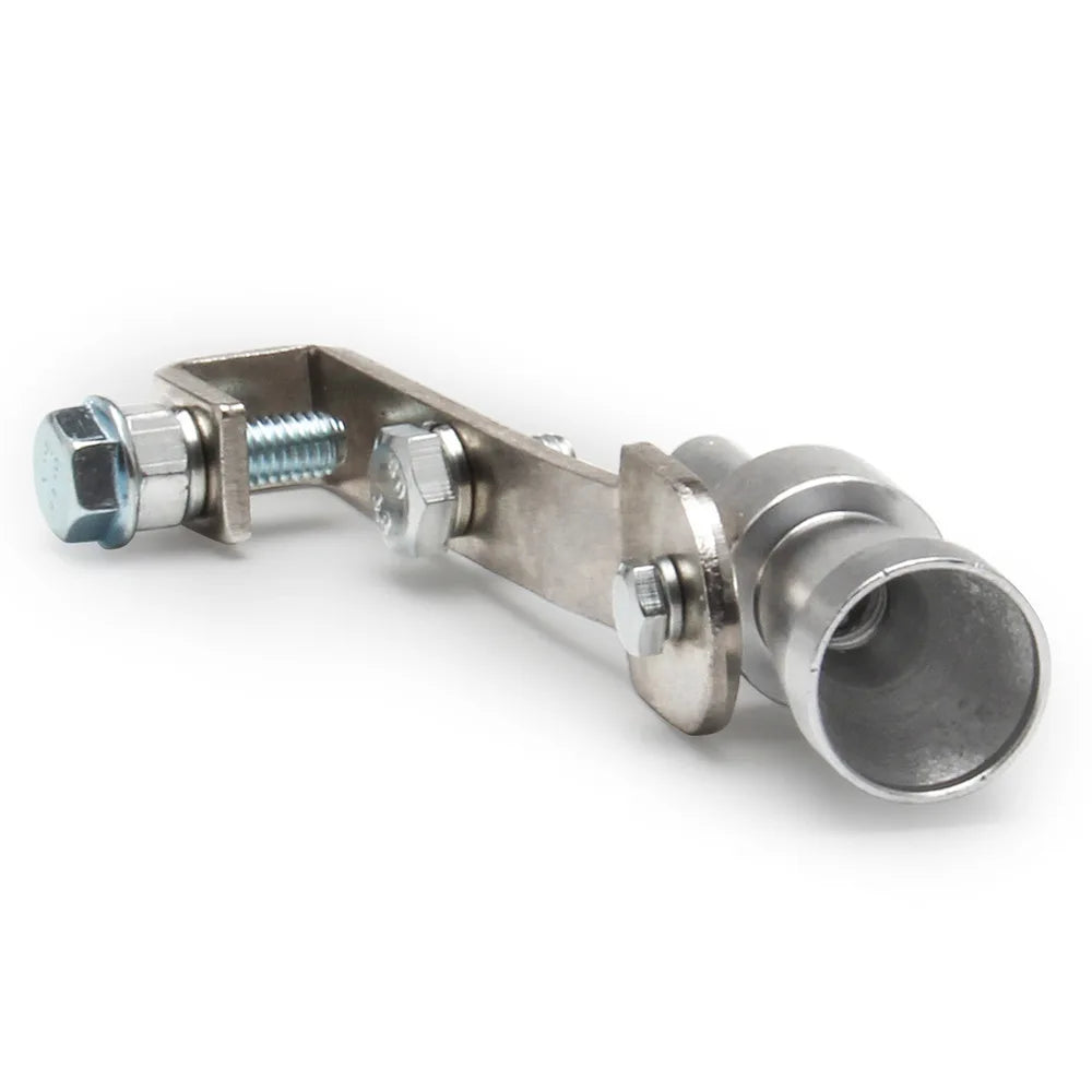 M/L Size Universal Simulator Whistler Exhaust Fake Turbo Whistle Pipe Sound Muffler Blow Off Tunning
