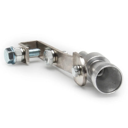 M/L Size Universal Simulator Whistler Exhaust Fake Turbo Whistle Pipe Sound Muffler Blow Off Tunning