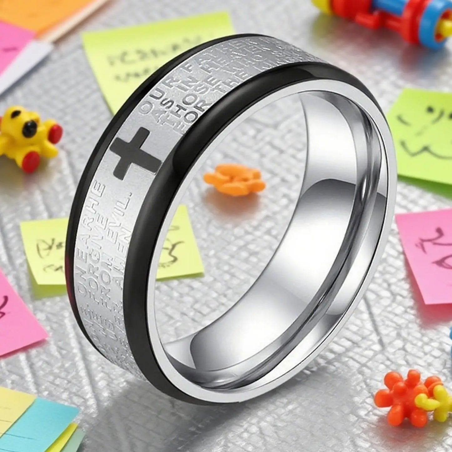 1pcs Cool Metal Floating Ring Magic Trick Toy Easy Operating Levitation Magic Props Classic Street Stage Performance Toys Funny