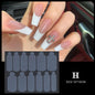 12pcs Manicure Paper Matte Paperless Tray Auxiliary For Nail Art Decorations Paperless Holder Extension Adhesive