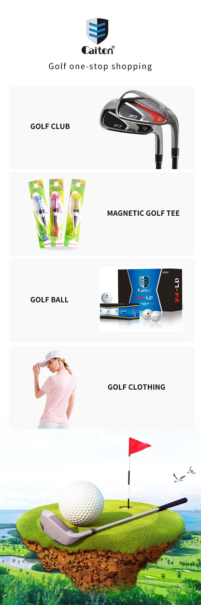 Caiton Golf Swing Exerciser | Premium Golf Aid for Men Women Beginners | Indoor Golf | Improve Your Skill and Accuracy
