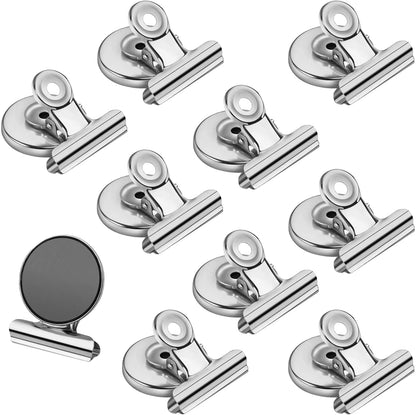 Strong Magnets Magnetic Clips Bulldog Clips Heavy Duty Magnetic Clips Perfect for Whiteboard Magnets Photo Displays Home