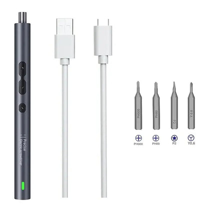 6 in 1 Precision Electric Screwdriver Sets Power Tools Rechargeable Magnetic Mini Small Bits for Xiaomi Mobile Cell Phone Repair