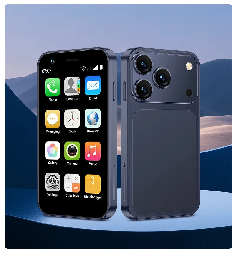SERVO 18SE MINI Small Android Smartphone 3G WCDMA Dual SIM Card 2GB+16GB Play Store Wi-Fi Face Unlock 3.0 inch Mini Smart Phones