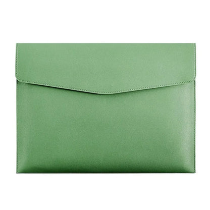 Stationery Dustproof Leather Leather Document Pouch Large Capacity A4 Leather File Folder File Bag for Men