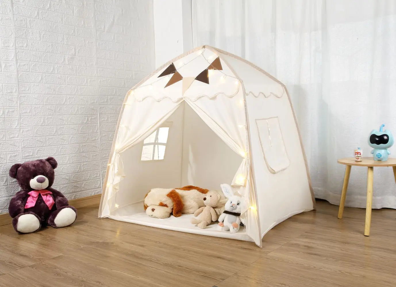 Kids Play Tent for Boys Girls Princess Castle Playhouse Indoor Outdoor Children's Toy House for Toddlers Tent Gift