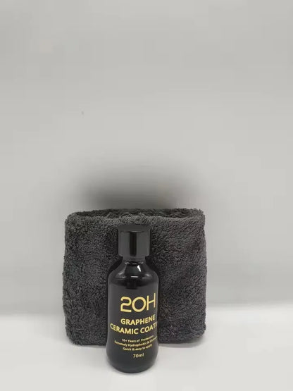 20H Advanced Graphene Ceramic Coating for Cars (70ml) Self Healing and UV Track Technology Car Care Product