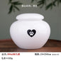 Ceramic Can urns for puppy ashes Sealed and moisture-proof pet souvenir animal funeral urn portable pet memorials and gifts