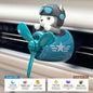 Rotating propeller pilot bear dog car air fresheners accessories decorations fun vent clip perfume diffuser aroma fragrance men