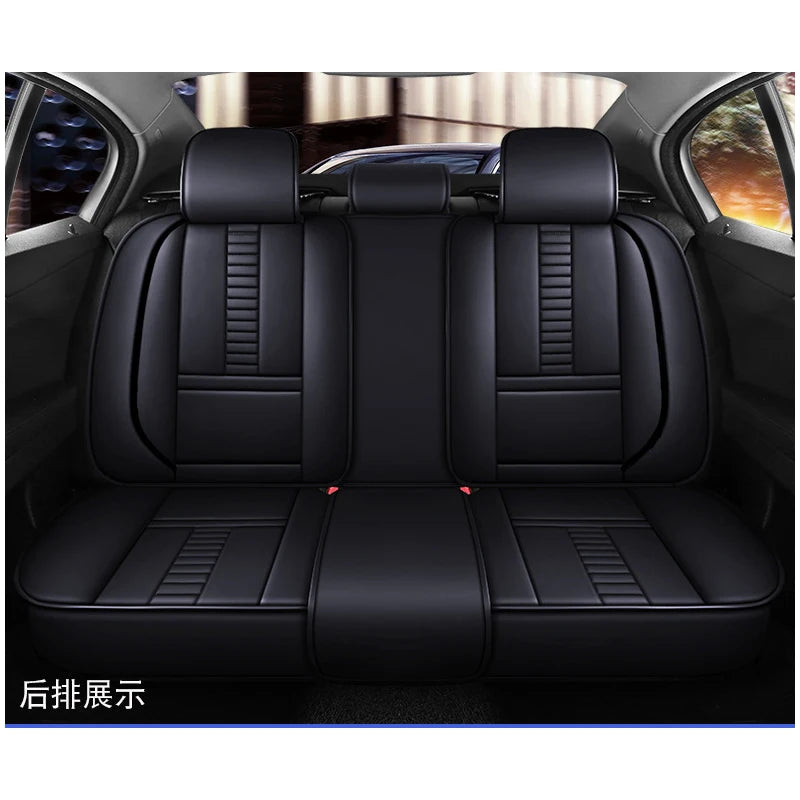 Leather Car Seat Covers For Polo Sedan Volkswagen Touareg Touran Passat B5 B6 B7 Jetta VW Golf 7 Tiguan Golf 4 5 6 7 Accessories