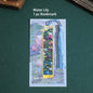 1 PC Retro Floral Painting Metal Bookmark Hollow Bronzing Bookmark With Tassel For Book Club Reader Writers Book Lovers Students
