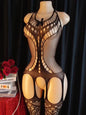 Adult Crotchless Lingerie Women Erotic Crossover Breastless Underwear Set  Sexy Bodystocking BDSM Fishnet Bondage Set GamesToy