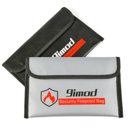 Lipo Guard Safety Bag Fireproof Explosion-Proof Portable Lipo Safety Bag 215*115*155mm for RC FPV Racing Drone Car Battery Safe