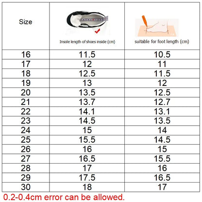 New Fashion Children's Causal Sneakers for Girls Cute Patchwork Kids Sports Shoes Soft Versatile Boys School Running Sneakers