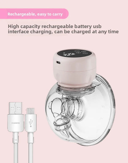 Wearable Electric Breast Pump Painless Double-Sided, Fully Automatic, Hands-Free Breast Collector for Breastfeeding Accessories