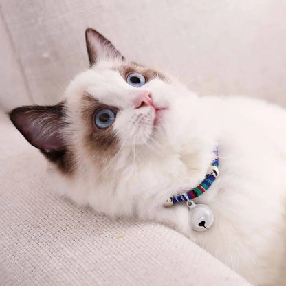 Fashion Easy Wear For Puppy Kitten Adjustable Cat Necklace Grooming Accessories Pet Collar Pet Supplies