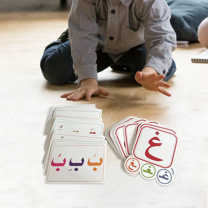 Arabic Letter Learning Flashcards Early Cognitive Development ，Preschool Enlightenment Practical Gift Set