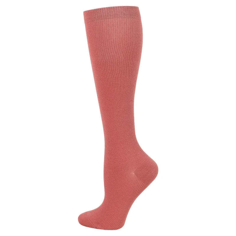 New Men Women Compression Socks for Leggings Running Marathon Pressure Soccer Adult Socks Network Red Pressure Nurse Men Socks